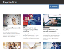Tablet Screenshot of emprendices.co